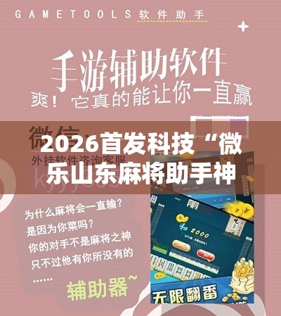 2026首发科技“微乐山东麻将助手神器	”开挂详细教程
