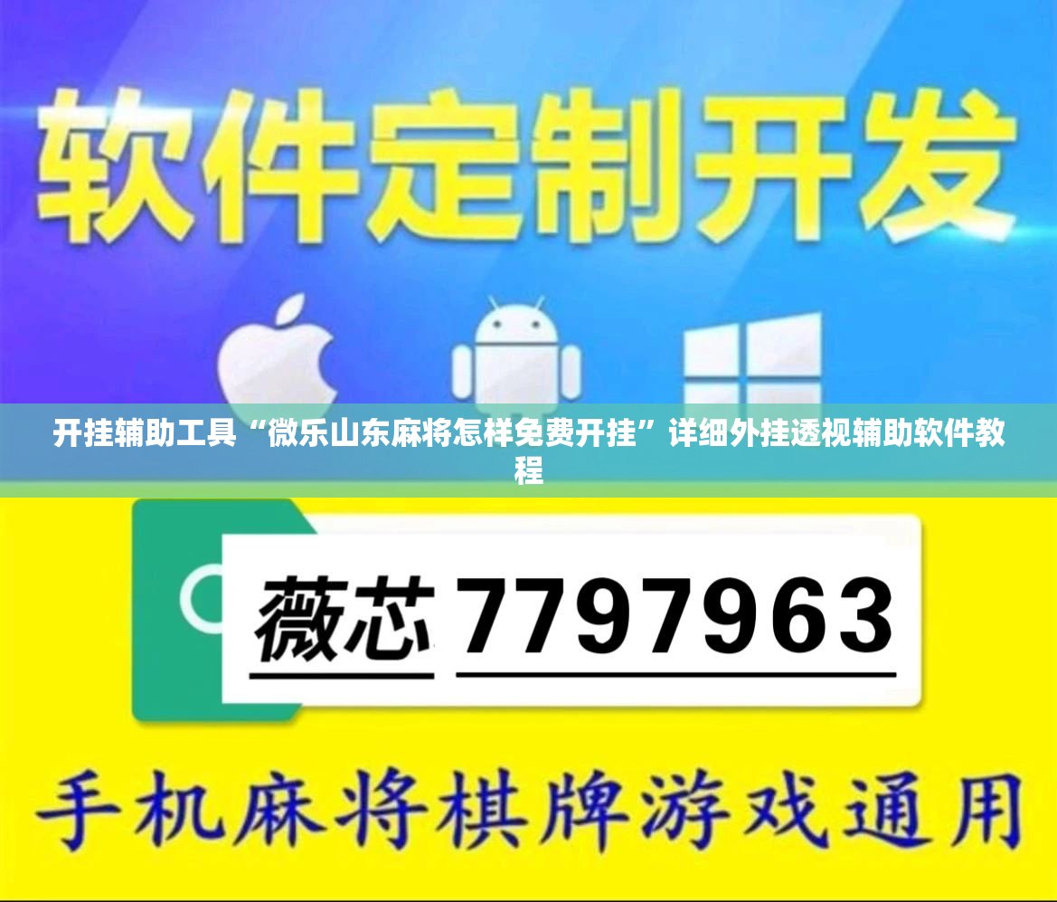 开挂辅助工具“微乐山东麻将怎样免费开挂”详细外挂透视辅助软件教程
