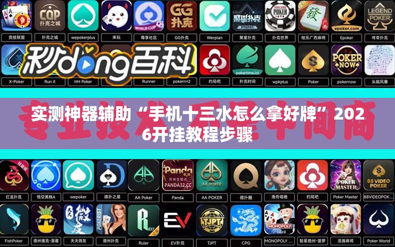 实测神器辅助“手机十三水怎么拿好牌”2026开挂教程步骤