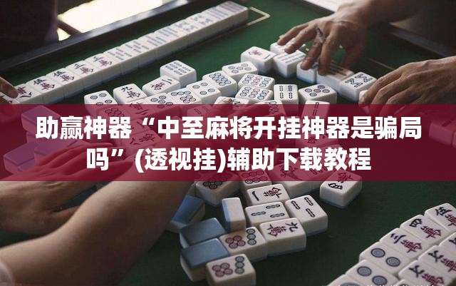助赢神器“中至麻将开挂神器是骗局吗”(透视挂)辅助下载教程
