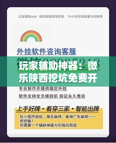 玩家辅助神器：微乐陕西挖坑免费开挂”详细分享装挂步骤