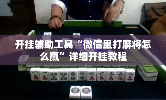 开挂辅助工具“微信里打麻将怎么赢”详细开挂教程