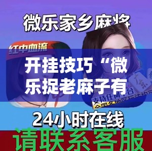 开挂技巧“微乐捉老麻子有没有开挂神器”开挂详细教程