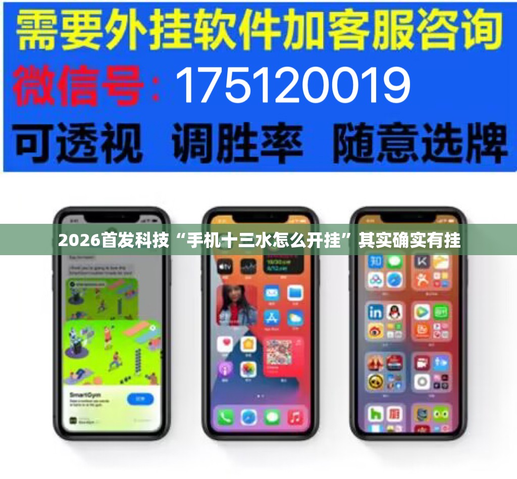 2026首发科技“手机十三水怎么开挂”其实确实有挂