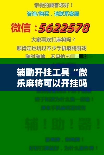 辅助开挂工具“微乐麻将可以开挂吗 总是输	”详细分享装挂步骤