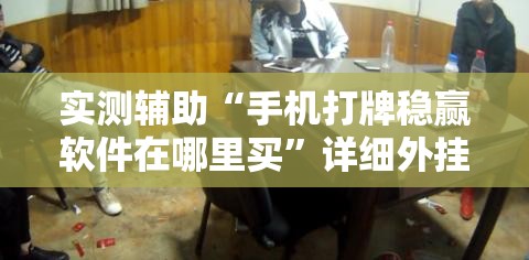 实测辅助“手机打牌稳赢软件在哪里买”详细外挂透视辅助软件教程