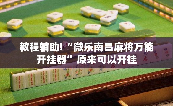 教程辅助!“微乐南昌麻将万能开挂器”原来可以开挂
