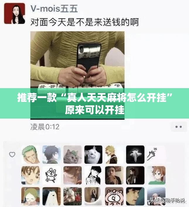 推荐一款“真人天天麻将怎么开挂”原来可以开挂