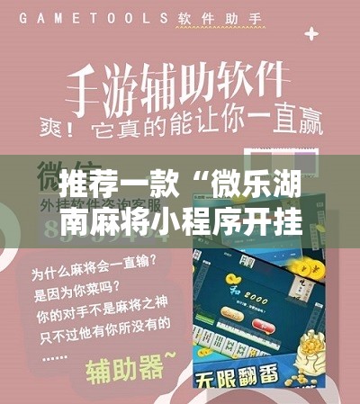 推荐一款“微乐湖南麻将小程序开挂”其实确实有挂