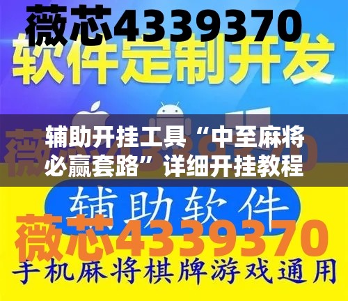 辅助开挂工具“中至麻将必赢套路	”详细开挂教程