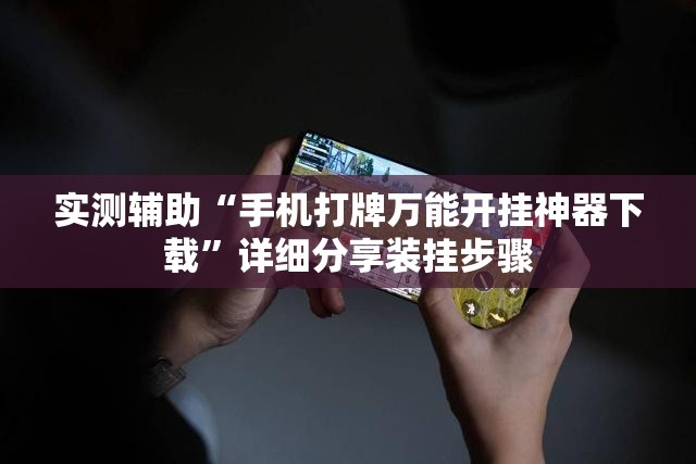 实测辅助“手机打牌万能开挂神器下载”详细分享装挂步骤