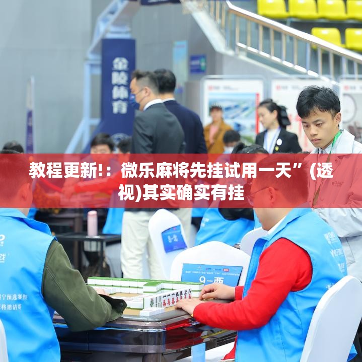 教程更新!：微乐麻将先挂试用一天”(透视)其实确实有挂