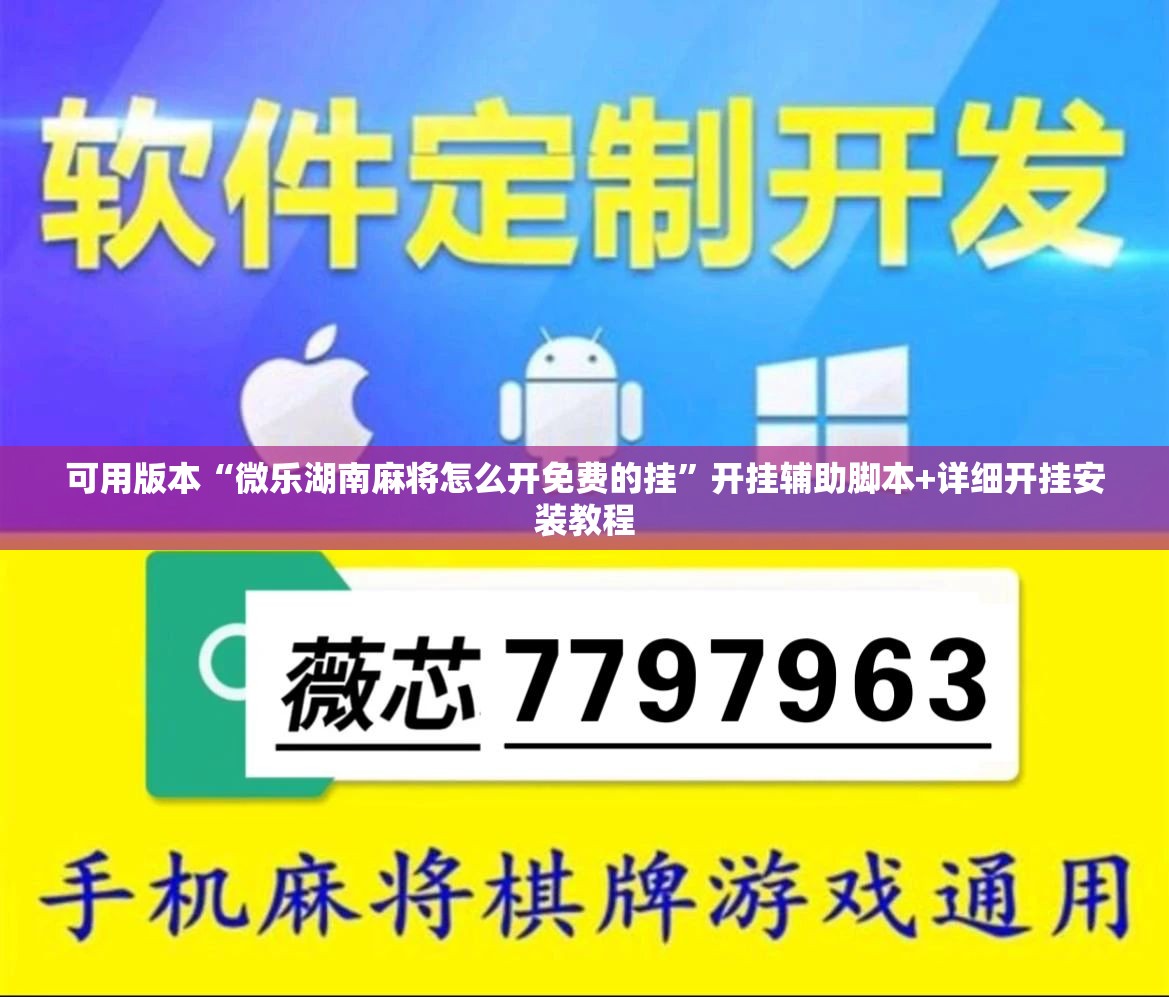 可用版本“微乐湖南麻将怎么开免费的挂”开挂辅助脚本+详细开挂安装教程