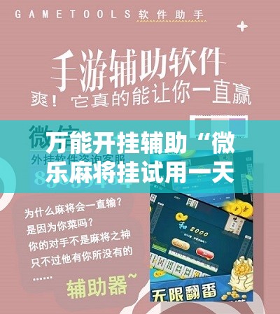万能开挂辅助“微乐麻将挂试用一天”详细分享装挂步骤