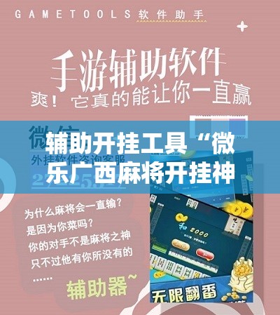 辅助开挂工具“微乐广西麻将开挂神器”详细开挂教程