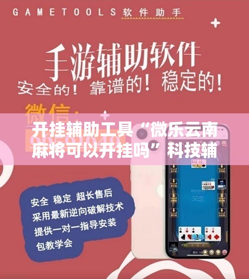开挂辅助工具“微乐云南麻将可以开挂吗”科技辅助神器手机版