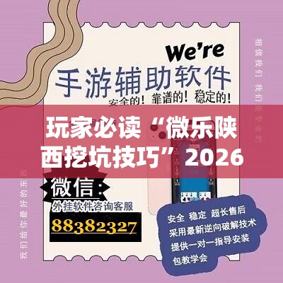 玩家必读“微乐陕西挖坑技巧”2026开挂教程步骤