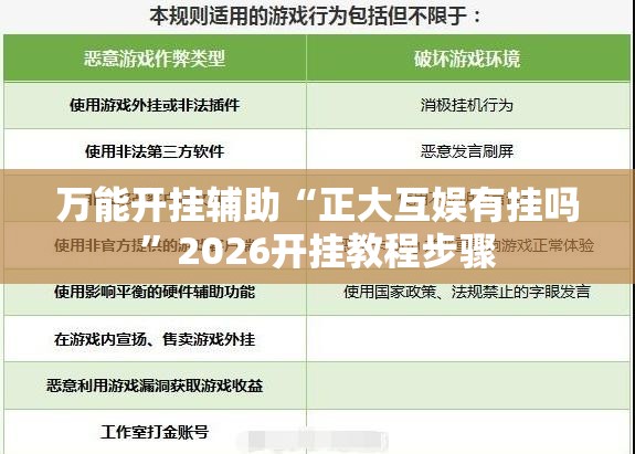万能开挂辅助“正大互娱有挂吗	”2026开挂教程步骤