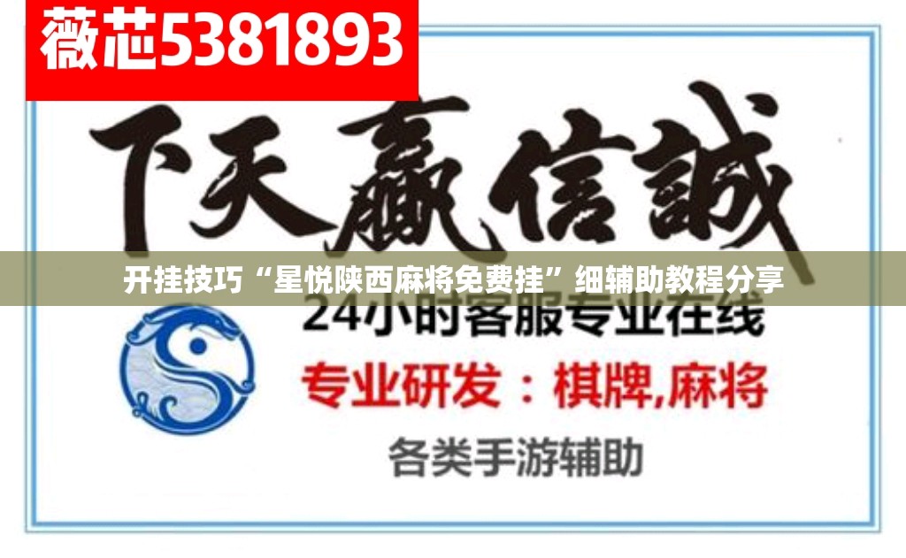 开挂技巧“星悦陕西麻将免费挂”细辅助教程分享