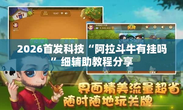 2026首发科技“阿拉斗牛有挂吗”细辅助教程分享