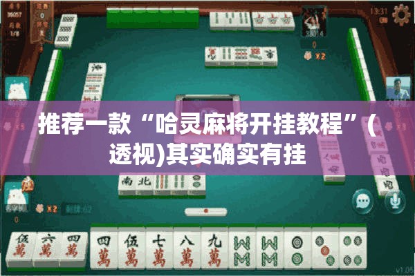 推荐一款“哈灵麻将开挂教程”(透视)其实确实有挂