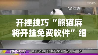 开挂技巧“熊猫麻将开挂免费软件”细辅助教程分享