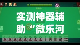 实测神器辅助“微乐河南推倒胡麻将挂”开挂(透视)辅助神器