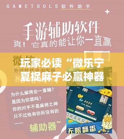 玩家必读“微乐宁夏捉麻子必赢神器”开挂(透视)辅助教程