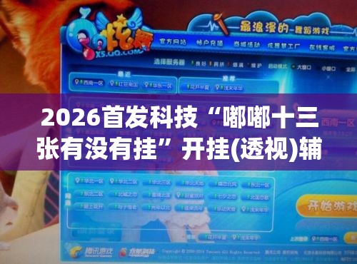 2026首发科技“嘟嘟十三张有没有挂”开挂(透视)辅助神器