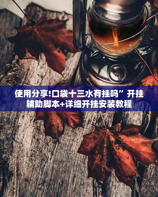 使用分享!口袋十三水有挂吗”开挂辅助脚本+详细开挂安装教程