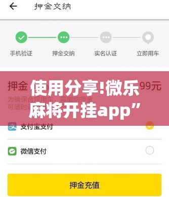 使用分享!微乐麻将开挂app	”详细分享装挂步骤