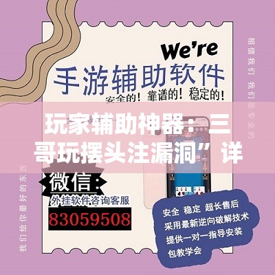 玩家辅助神器：三哥玩摆头注漏洞”详细外挂透视辅助软件教程