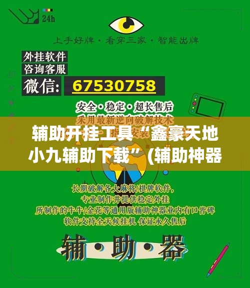 辅助开挂工具“鑫豪天地小九辅助下载	”(辅助神器)开挂详细教程