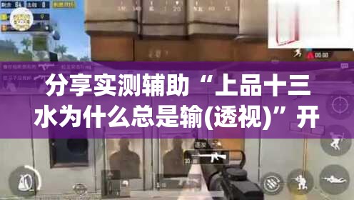 分享实测辅助“上品十三水为什么总是输(透视)”开挂辅助脚本+详细开挂安装教程