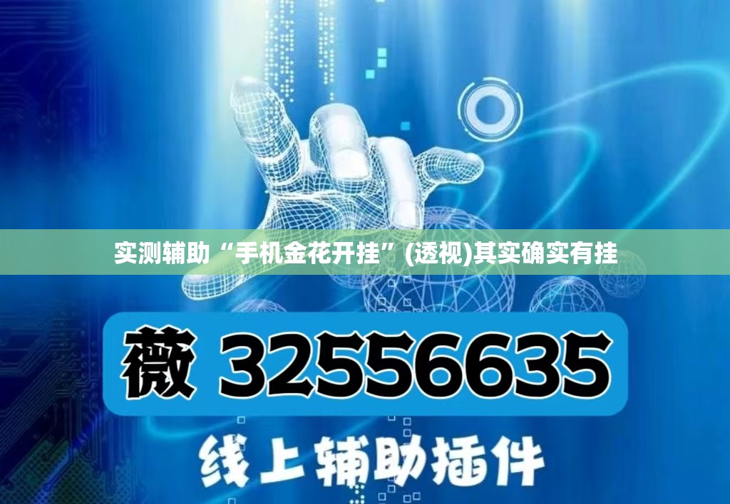 实测辅助“手机金花开挂”(透视)其实确实有挂