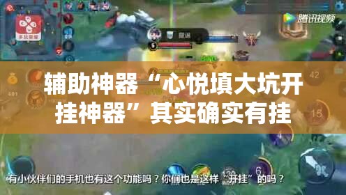辅助神器“心悦填大坑开挂神器	”其实确实有挂