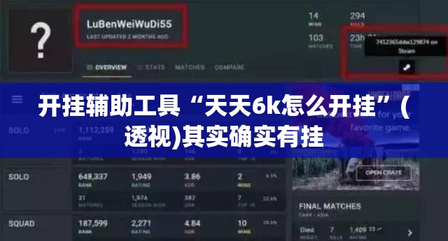 开挂辅助工具“天天6k怎么开挂”(透视)其实确实有挂
