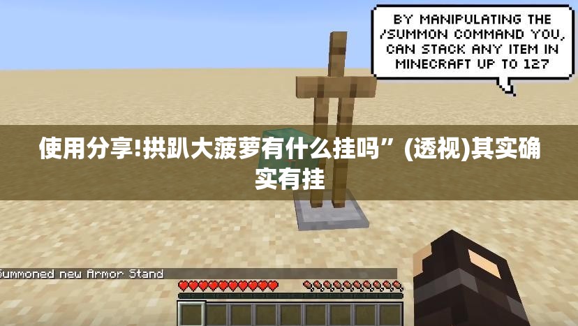 使用分享!拱趴大菠萝有什么挂吗”(透视)其实确实有挂