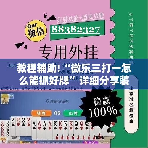 教程辅助!“微乐三打一怎么能抓好牌”详细分享装挂步骤