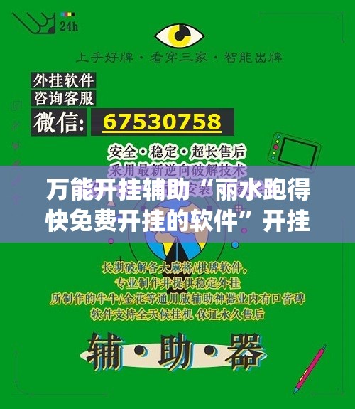 万能开挂辅助“丽水跑得快免费开挂的软件”开挂(透视)辅助教程