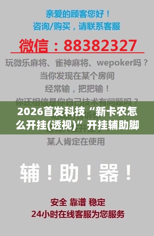2026首发科技“新卡农怎么开挂(透视)”开挂辅助脚本+详细开挂安装教程