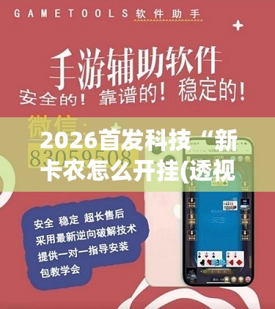 2026首发科技“新卡农怎么开挂(透视)”开挂辅助脚本+详细开挂安装教程