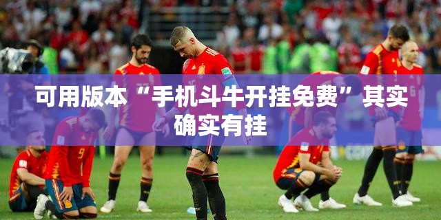 可用版本“手机斗牛开挂免费”其实确实有挂