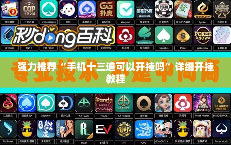 强力推荐“手机十三道可以开挂吗”详细开挂教程