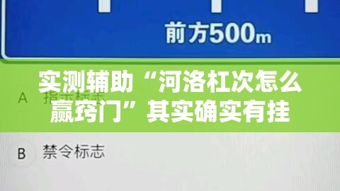 实测辅助“河洛杠次怎么赢窍门”其实确实有挂