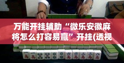 万能开挂辅助“微乐安徽麻将怎么打容易赢	”开挂(透视)辅助教程