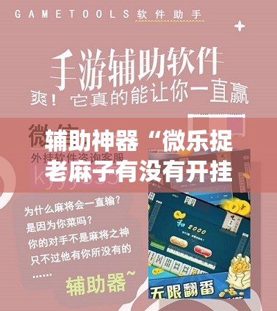 辅助神器“微乐捉老麻子有没有开挂神器”(透视挂)辅助下载教程