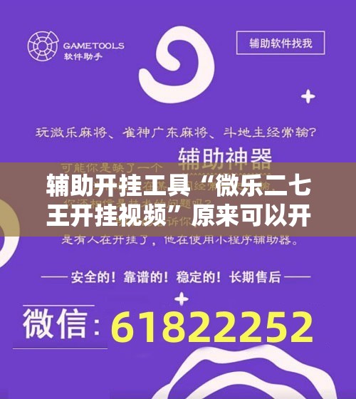辅助开挂工具“微乐二七王开挂视频	”原来可以开挂