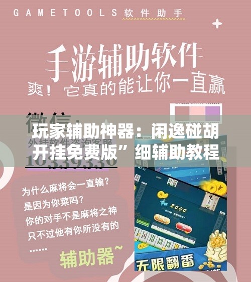 玩家辅助神器：闲逸碰胡开挂免费版”细辅助教程分享