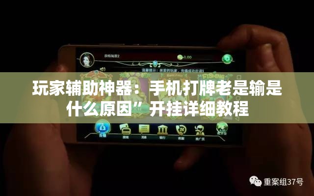 玩家辅助神器：手机打牌老是输是什么原因”开挂详细教程